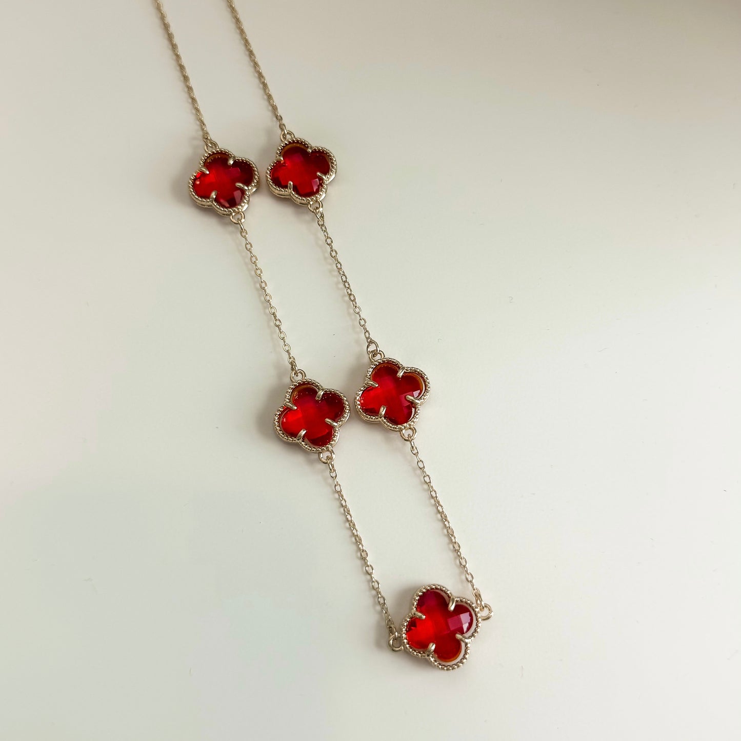 LUCKY RED NECKLACE