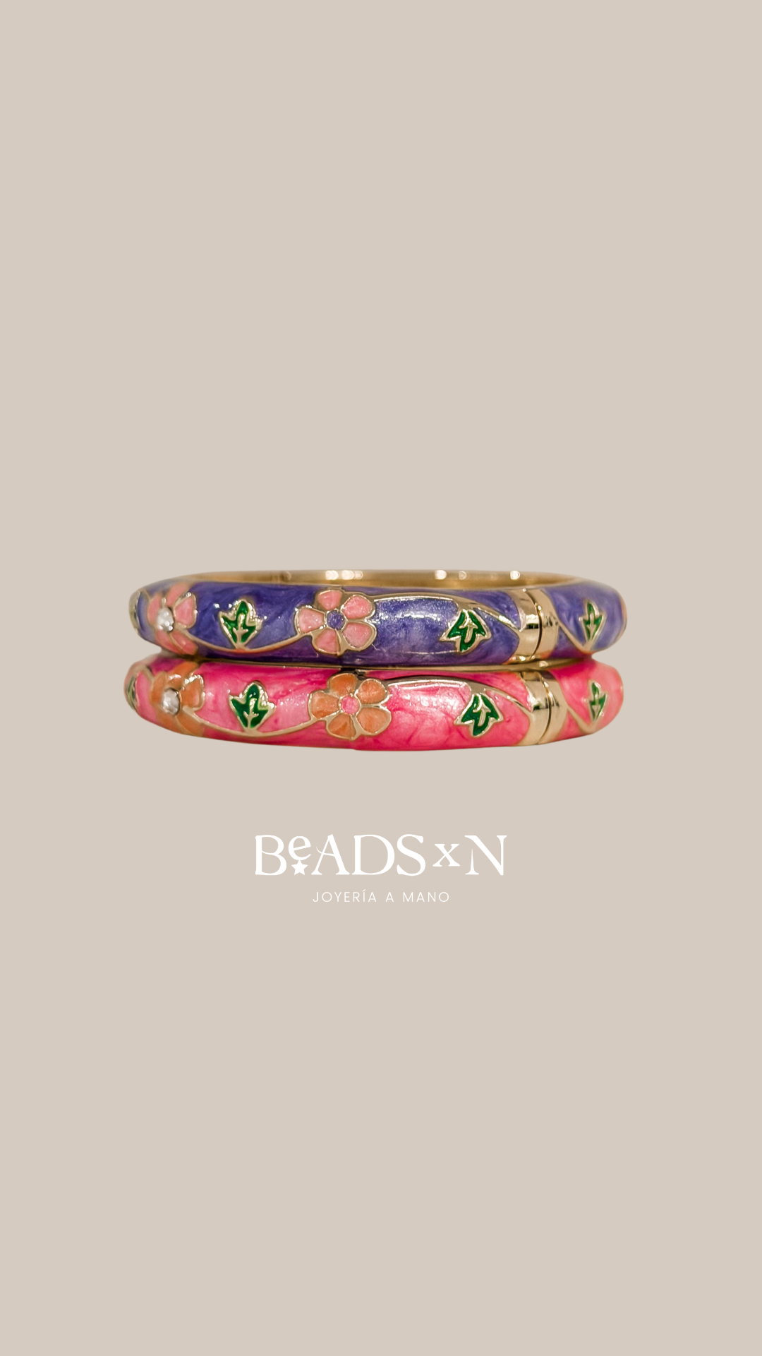 PURPLE & PINK CUFF