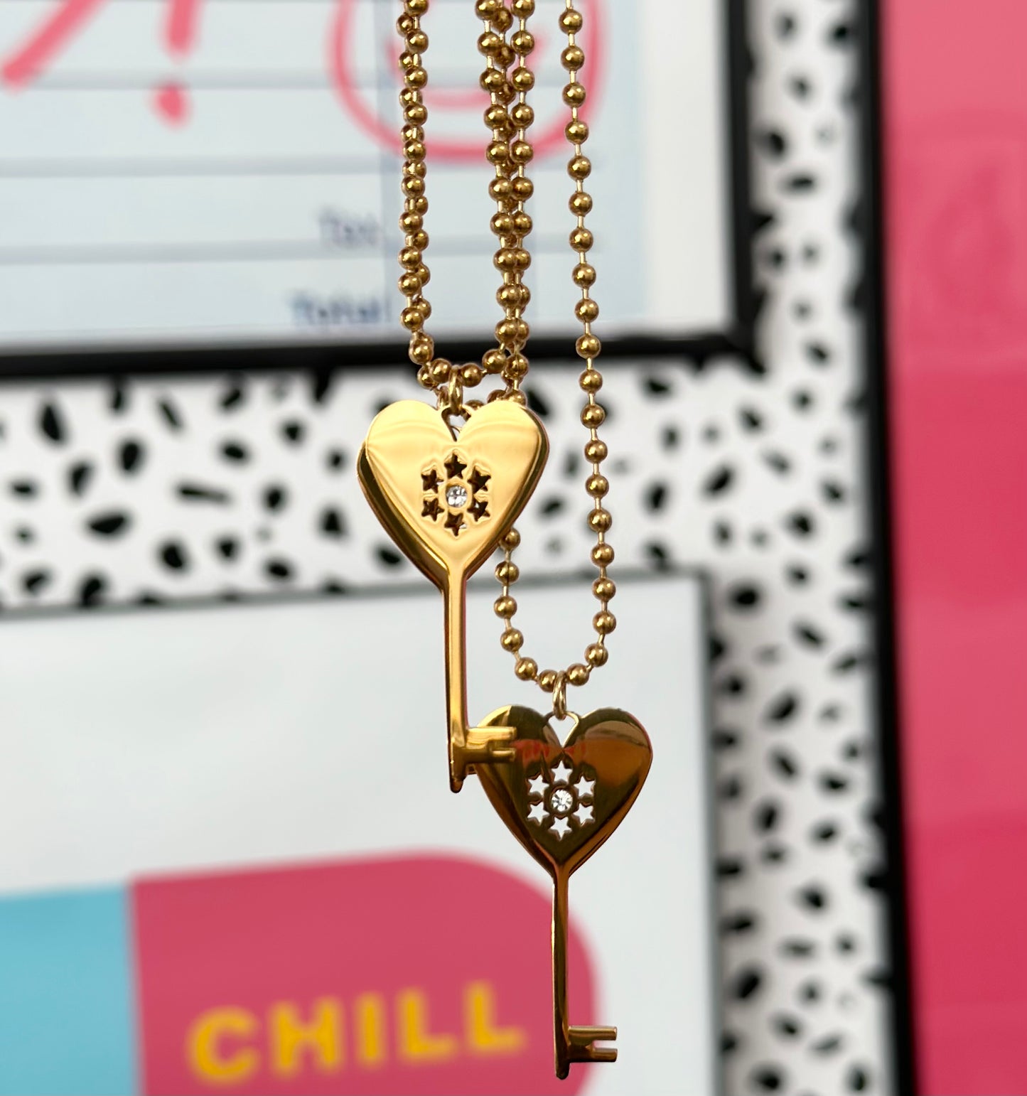 SIGNATURE HEART KEY