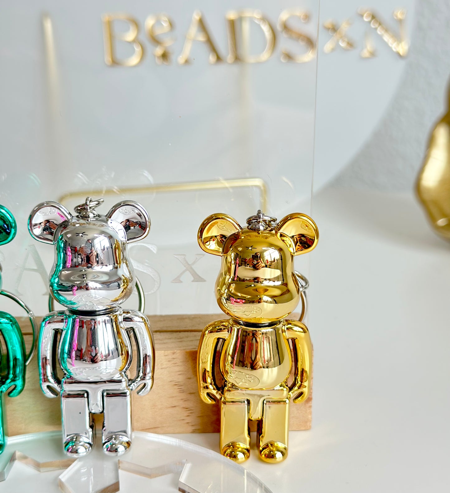 TEDDY ROBOT KEYCHAIN