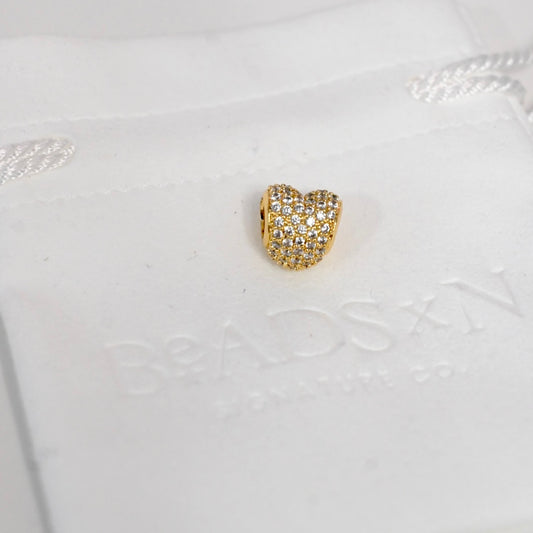 THE HEART PAVE CHARM