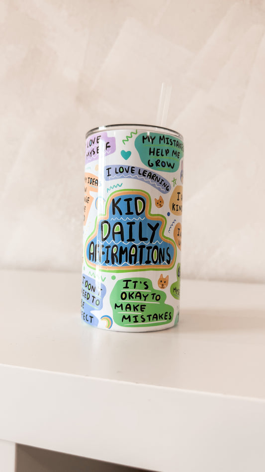 DAILY KID AFFIRMATIONS TUMBLER