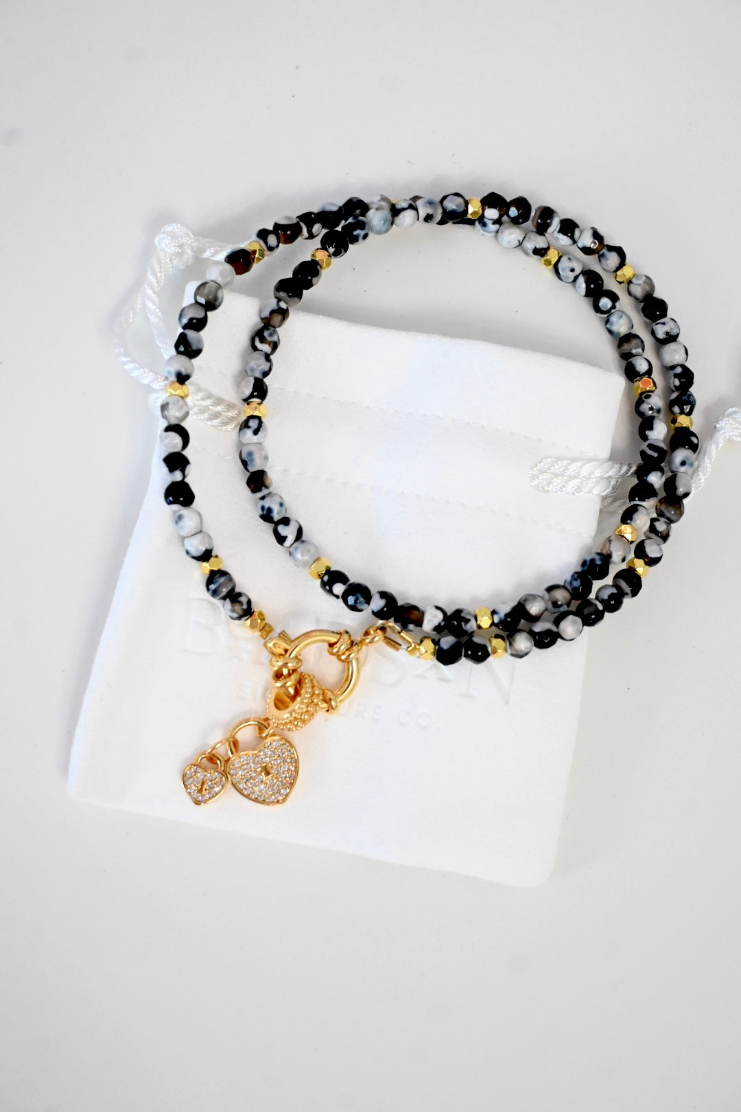 SEMIPRECIOUS CHARM NECKLACE