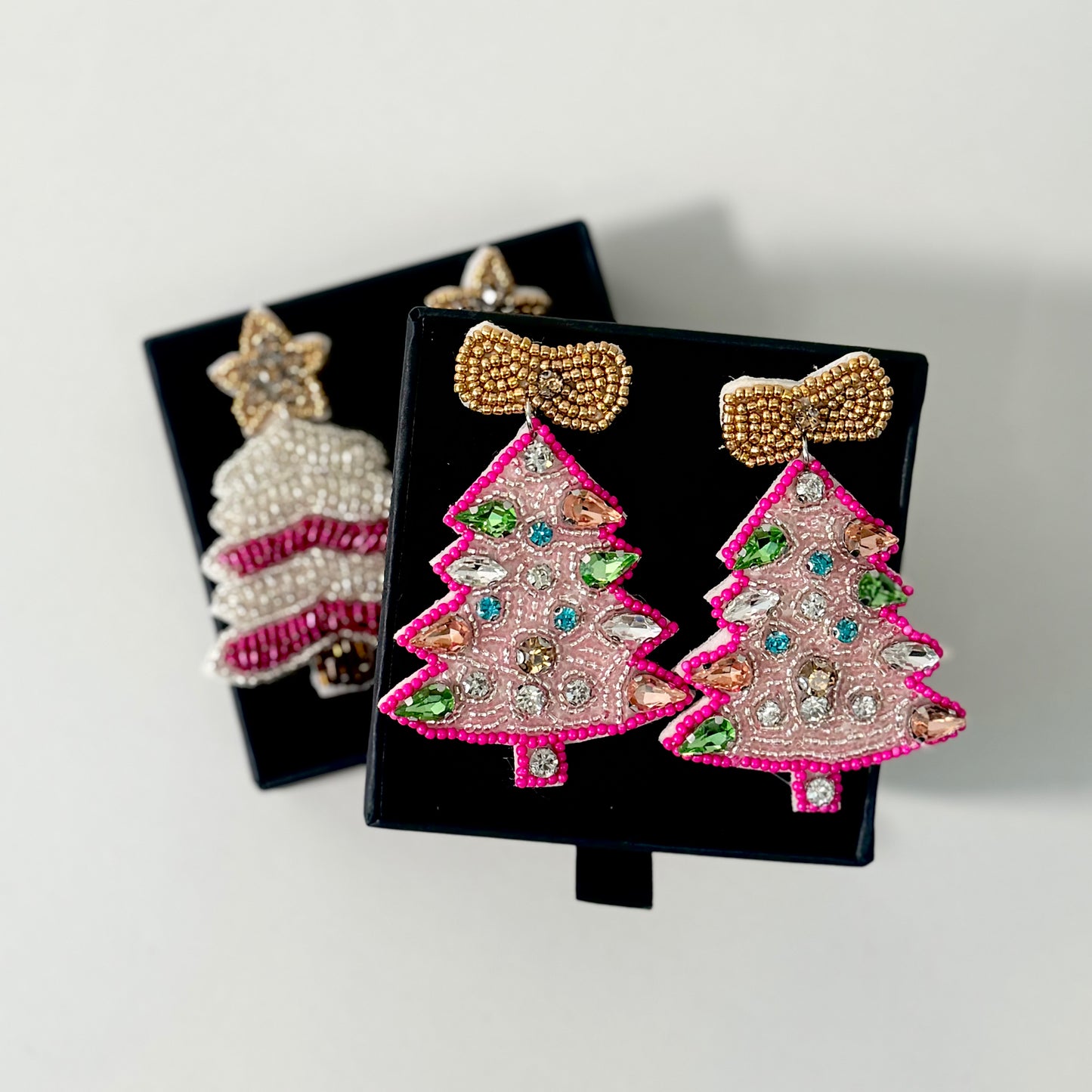 CHRISTMAS TREE EARRINGS