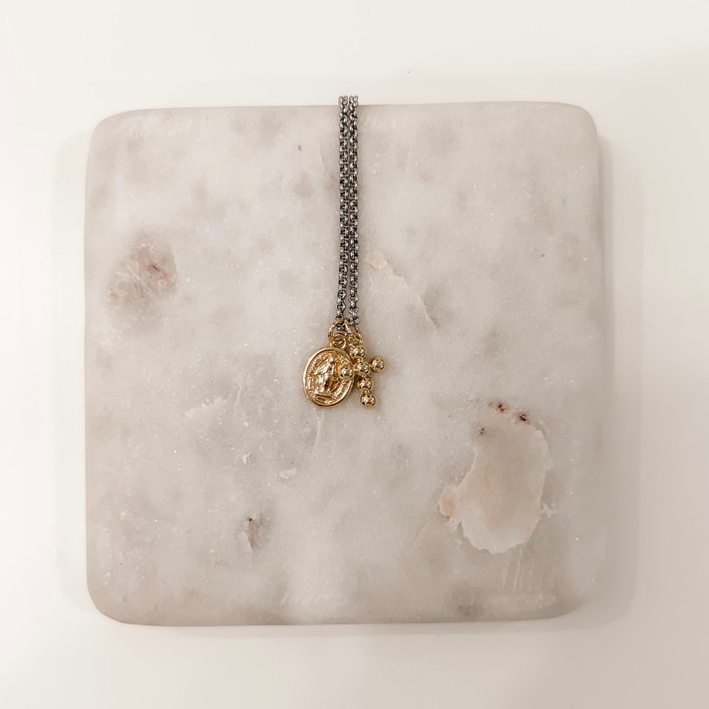 VIRGIN + CROSS TWO TONE