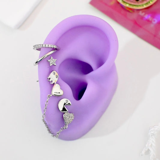 EAR STACK SILVER