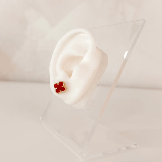LUCKY RED EARRINGS