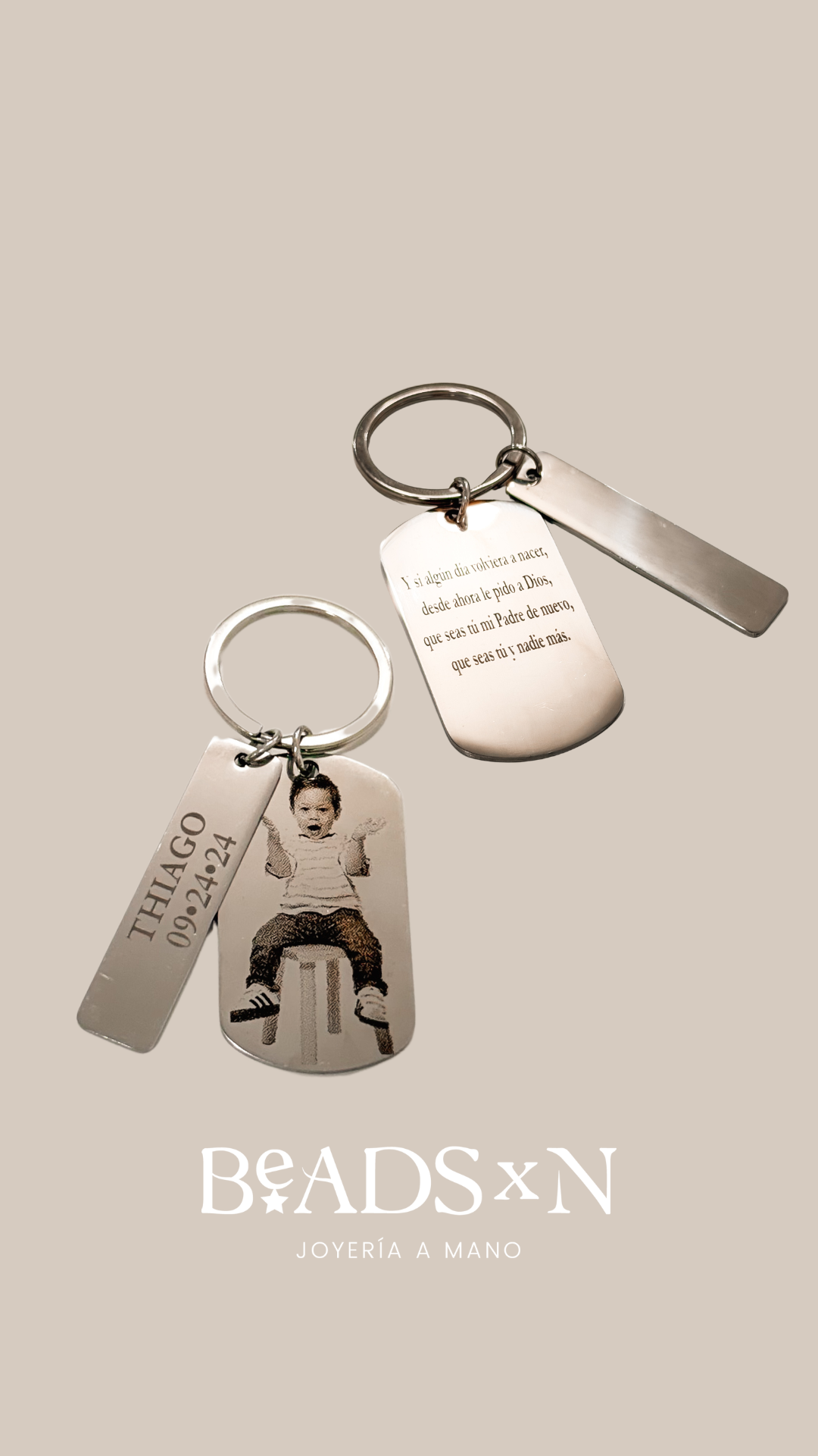 PHOTO ENGRAVE KEYCHAIN