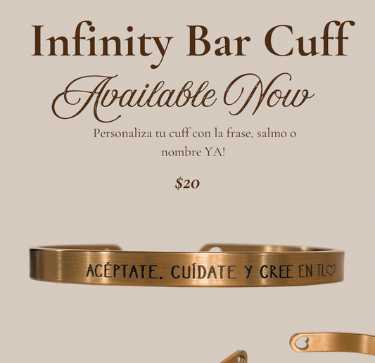 INFINITY BAR CUFF