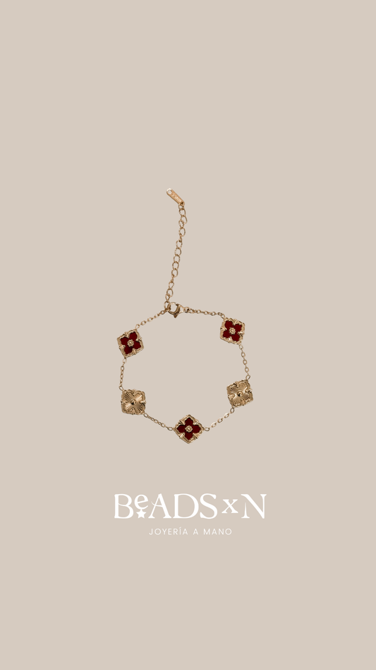 BURGUNDY BRACELET