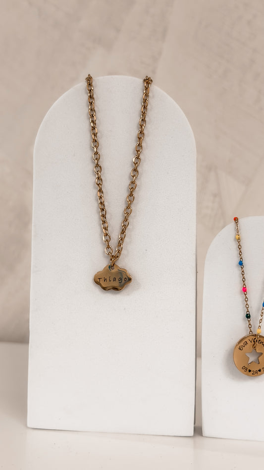CloudTag Boy Necklace