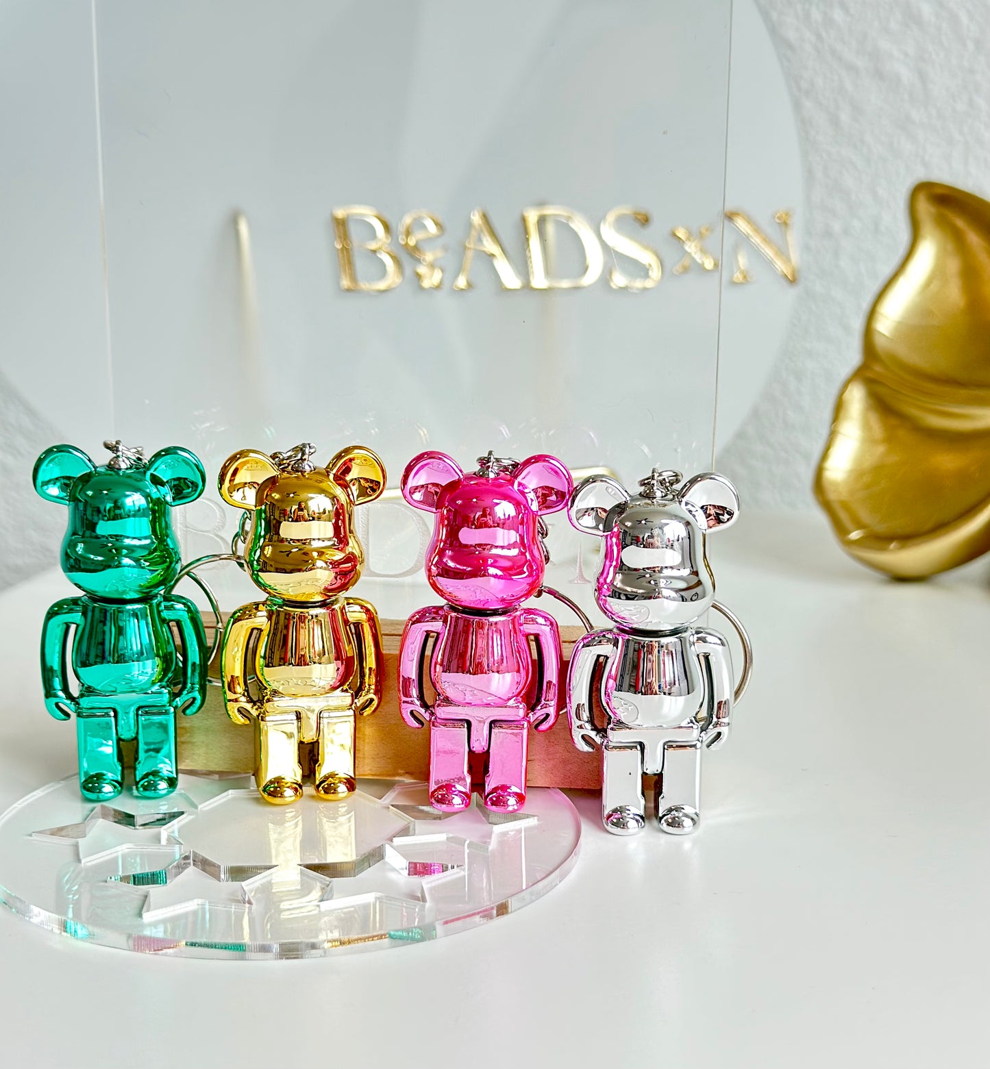 TEDDY ROBOT KEYCHAIN