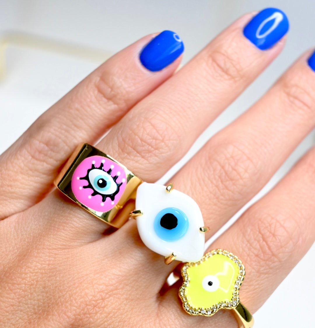 EVIL EYE RINGS