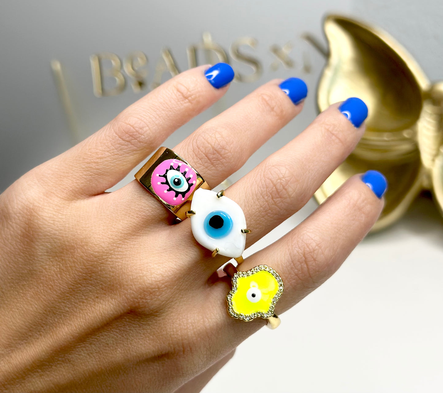 EVIL EYE RINGS