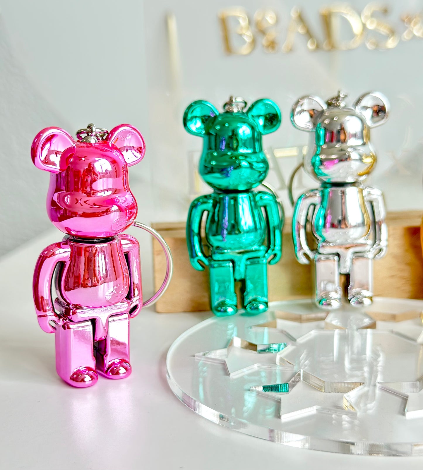 TEDDY ROBOT KEYCHAIN